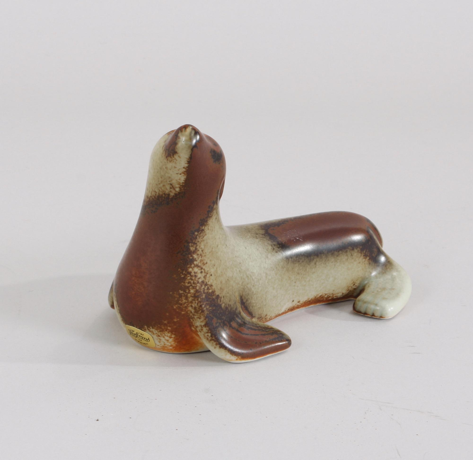 FIGURIN, stengods. Gunnar Nylund, Rörstrand.