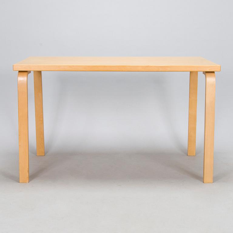 Alvar Aalto, pöytä, malli 81B, Artek 1980-luku.