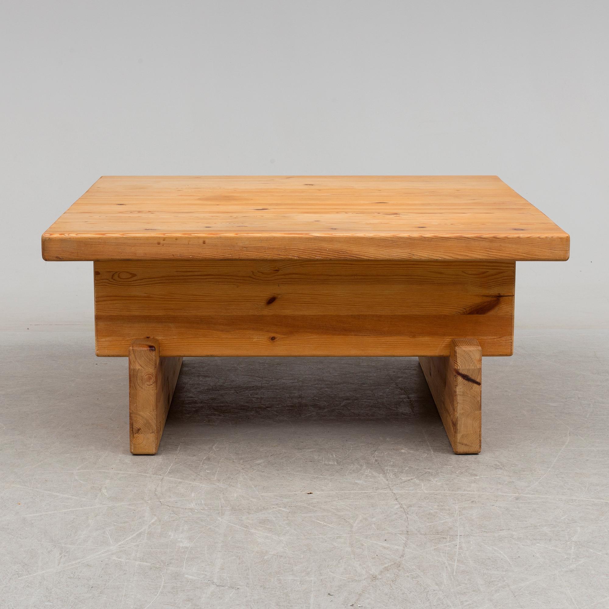 SOFFBORD, furu, 1960-tal.