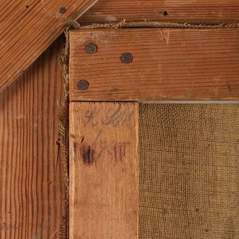 Bruno Liljefors, Fox in a winter landscape.