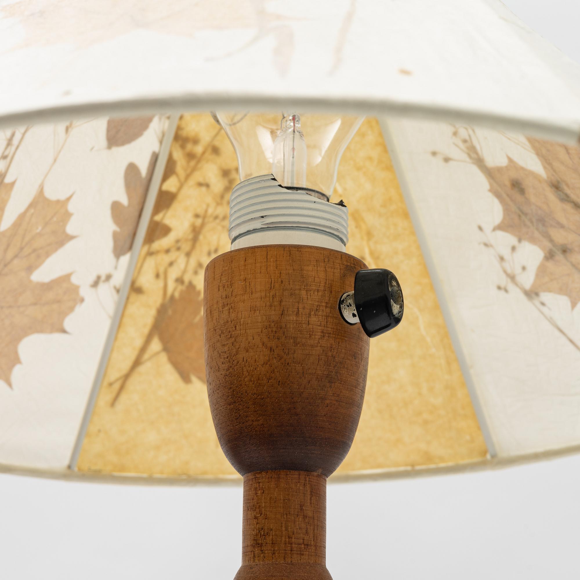 Carl Malmsten, floor lamp, "The Candlestick".