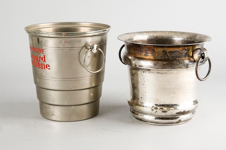 A set of two French champagne coolers first half of the 20th century.