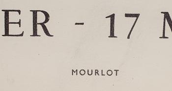 MARC CHAGALL, affisch, Mourlot 1963.