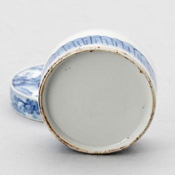 DOSA med LOCK, porslin, Kina 1800-tal.