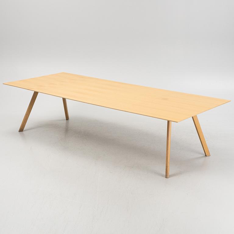 Ronan & Erwan Bouroullec, a 'Copenhague CPH30' oak dining table from HAY, Denmark.