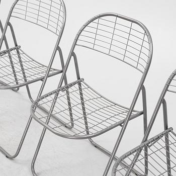 Niels Gammelgaard, a set of four 'Åland' chiars, IKEA.