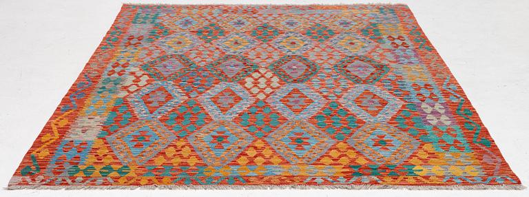 Kilim, modern, approx. 250 x 195 cm.