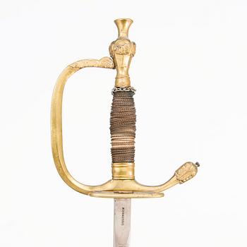 An early 20th Century Russian short sword, model 1798.