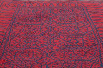 Javier Mariscal, "Estambul", a carpet, Nanimarquina, ca 279,5 x 200 cm, Spain the 1990's, signed Mariscal.