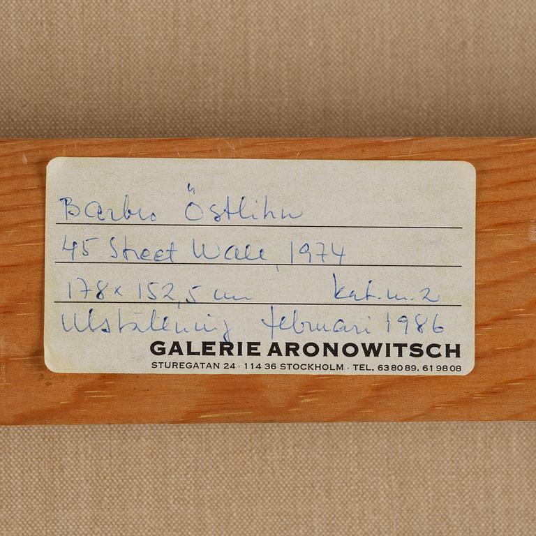 Barbro Östlihn, "45th Street Wall".