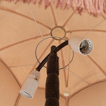 An early 20th century jugend floor light.