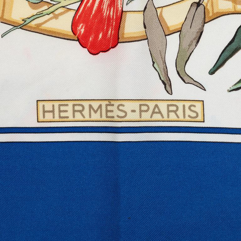 Hermès, scarf, "Ramage".