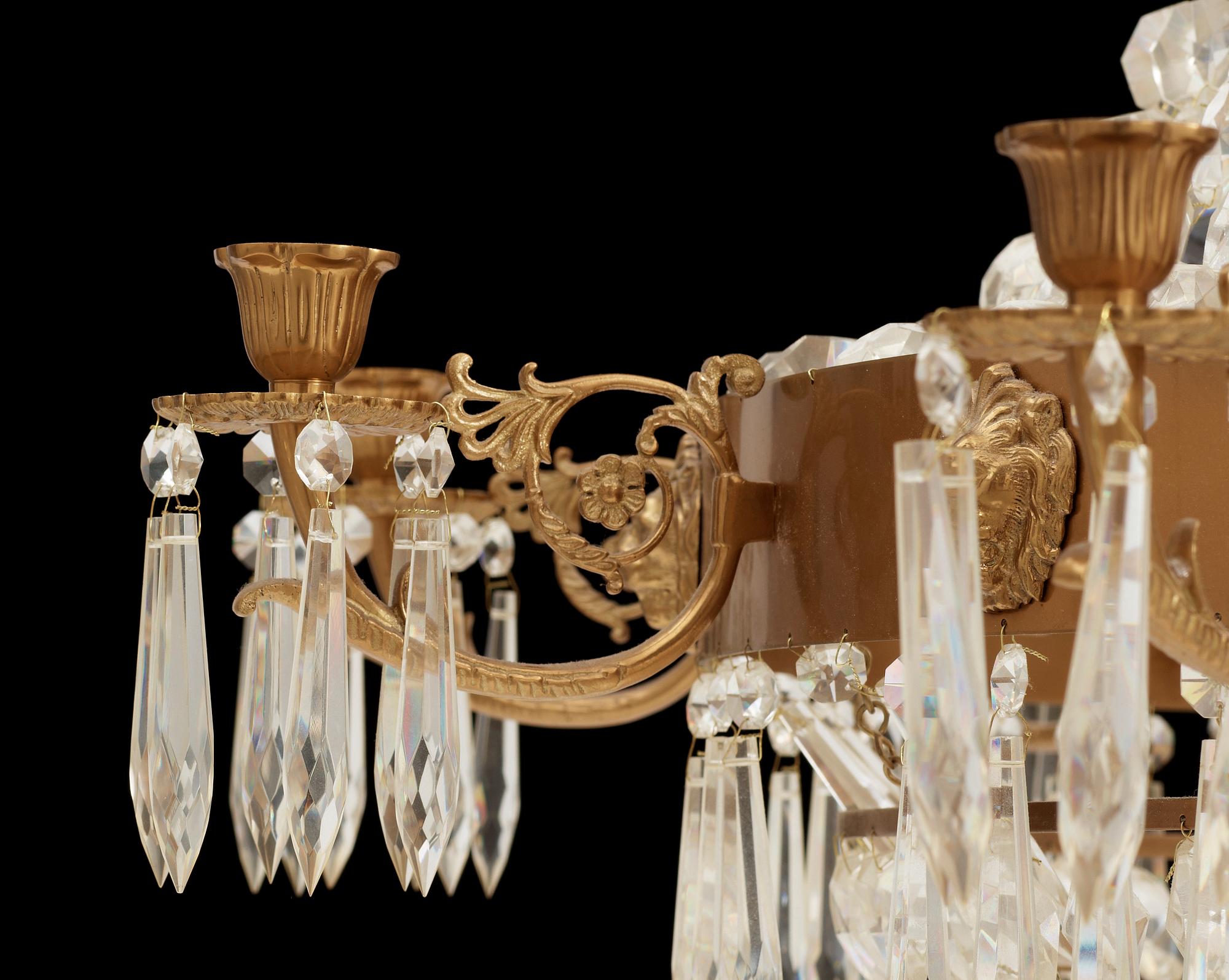 LJUSKRONA, Gustaviansk stil, 1900-talets andra hälft. H ca 124.