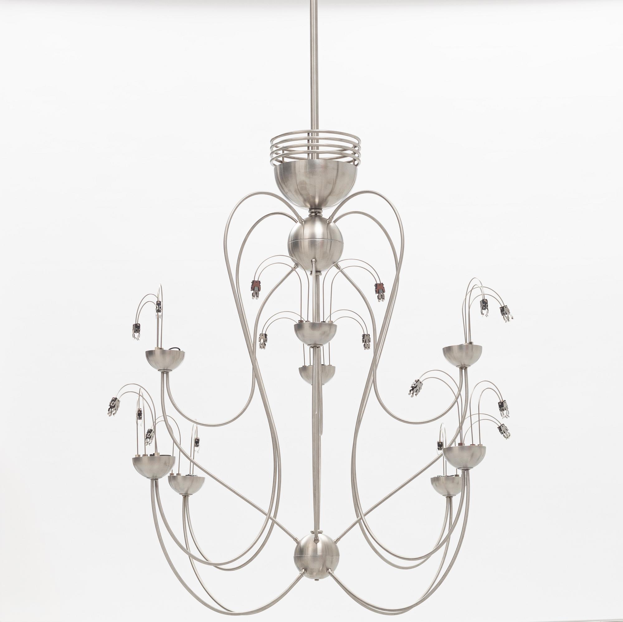 Nicolas Thomkins, a 'La Fontaine' ceiling light, Gunther Lambert, Germany.