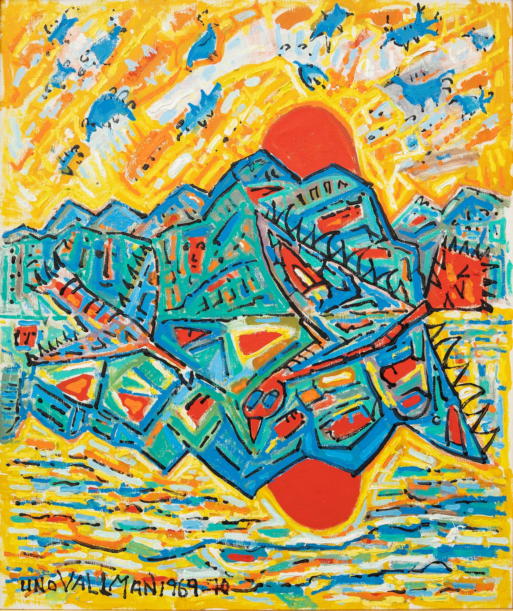 Uno Vallman, Composition.
