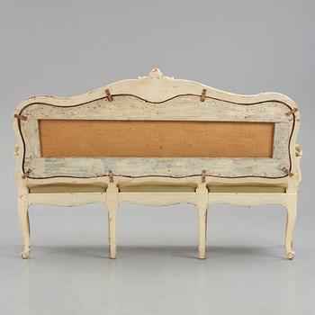 A Swedish Rococo 18th century sofa.