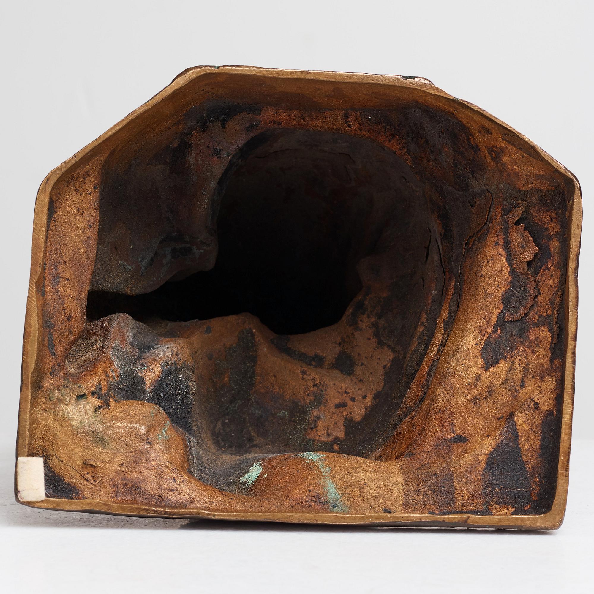 THEODOR LUNDBERG, Skulptur, brons. Sign och dat 1909. Gjutarstämpel. Höjd 30 cm.