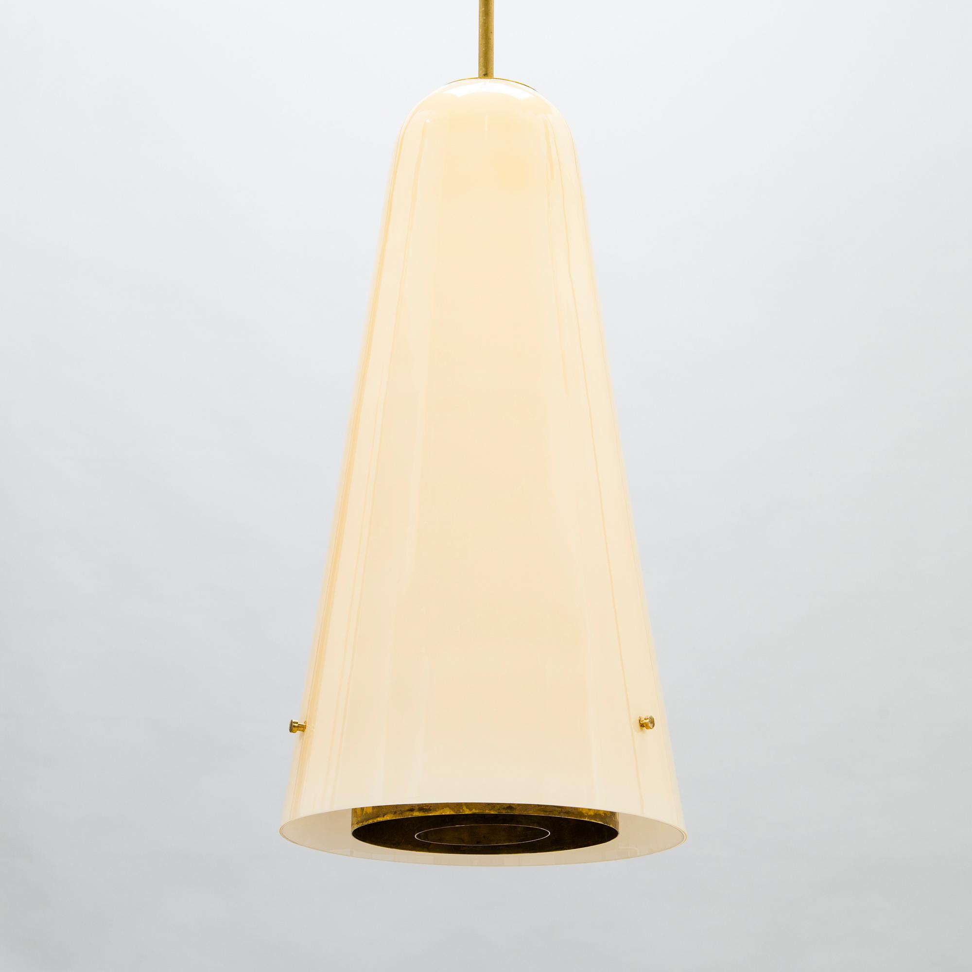 PAAVO TYNELL,  A mid-20th century pendant light for Taito Finland.