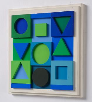 Victor Vasarely, "Zaphir - negatif".