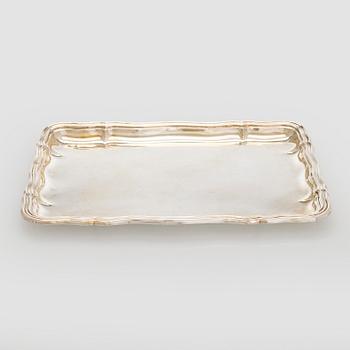 Bricka, silver, Tjeckoslovakien 1929-1941.