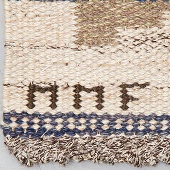 MÄRTA MÅÅS-FJETTERSTRÖM, A CARPET, "Rutmattan", flat weave, ca  258,5 x 156,5 cm, signed MMF.