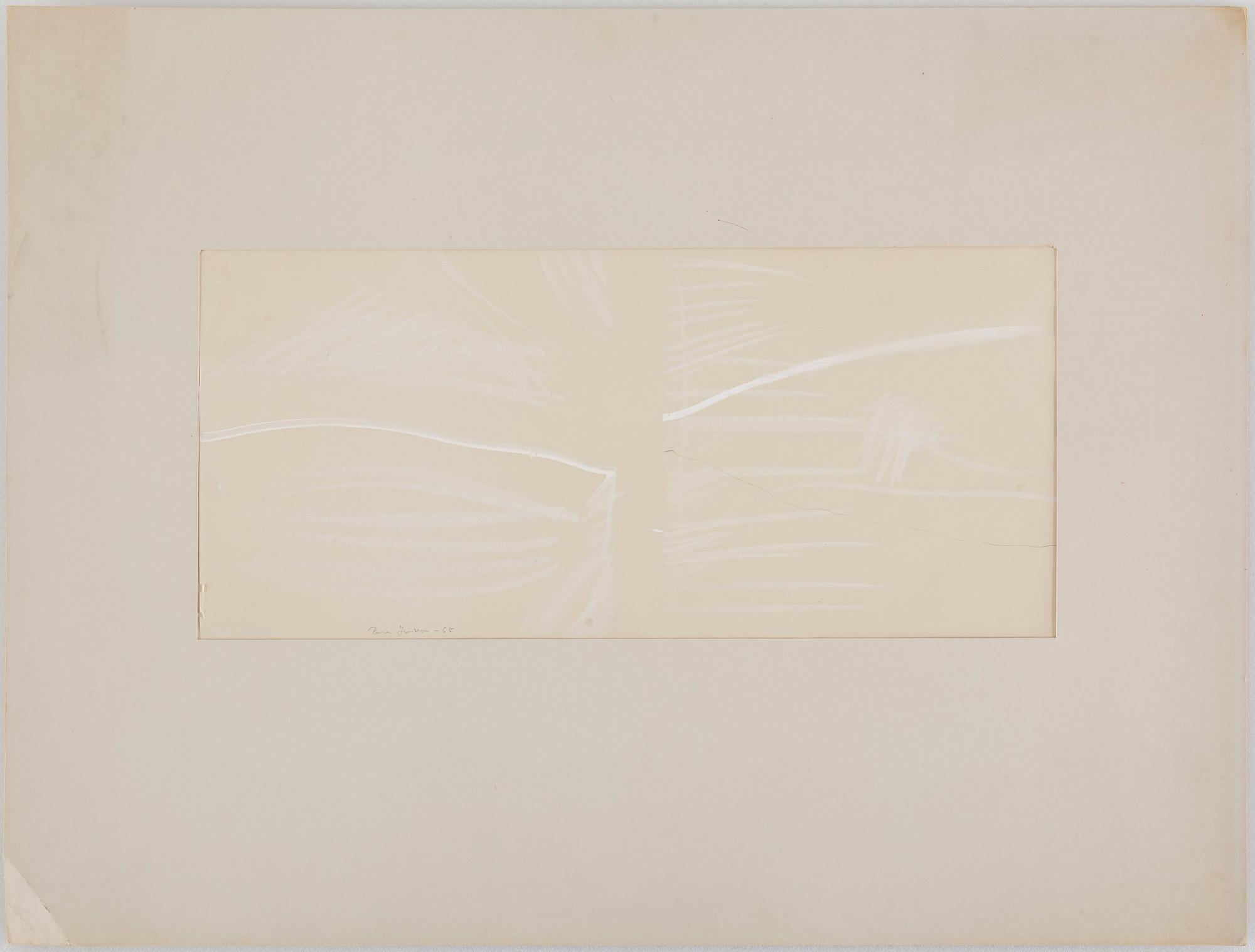 RUNE JANSSON, mixed media, signed and dated -68.