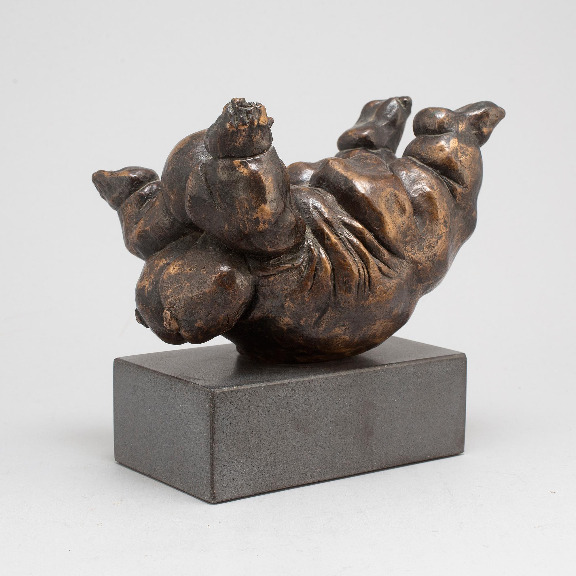 RAFAEL MAYO, sculpture, bronze, signed.