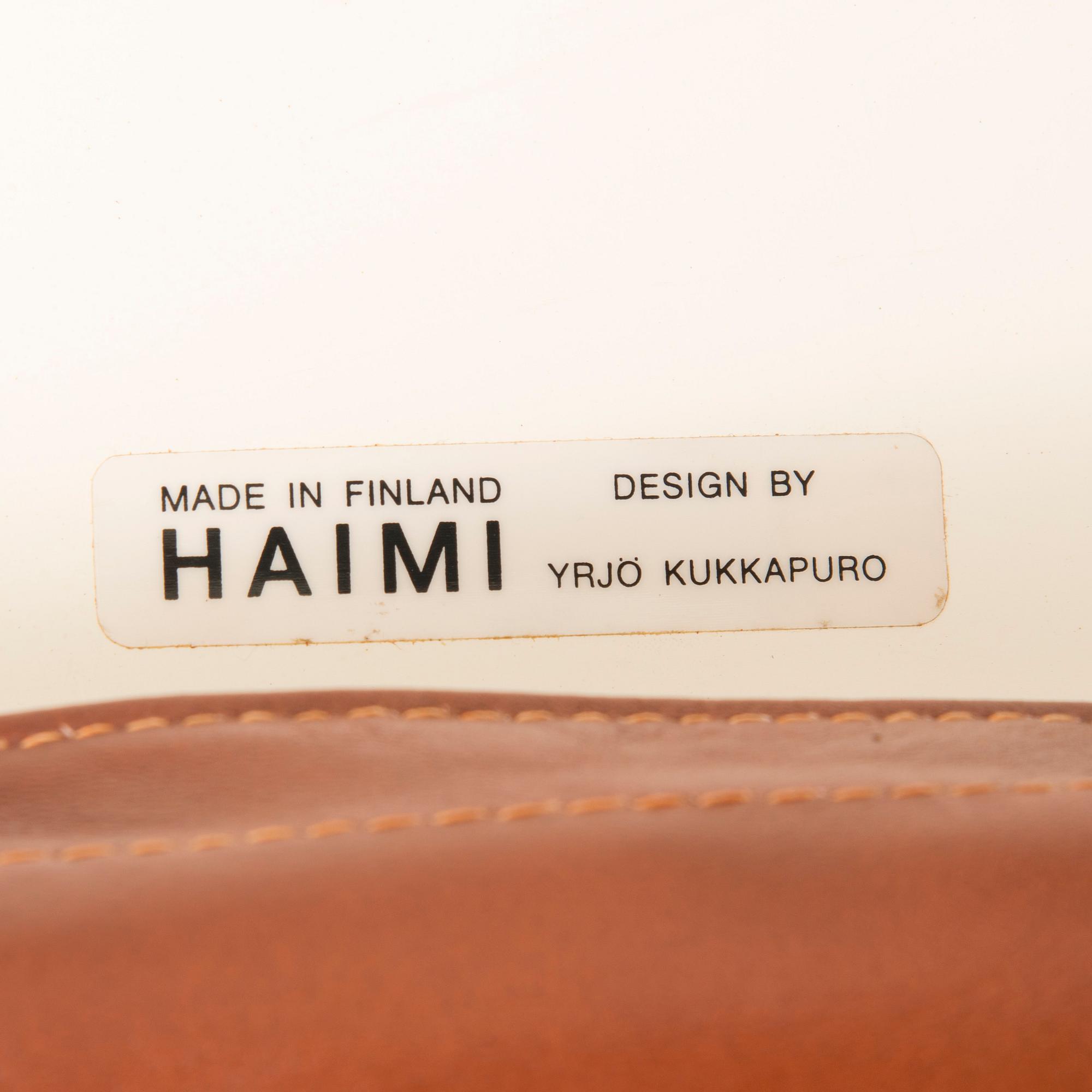 YRJÖ KUKKAPURO, NOJATUOLI, "Saturnus", Haimi.