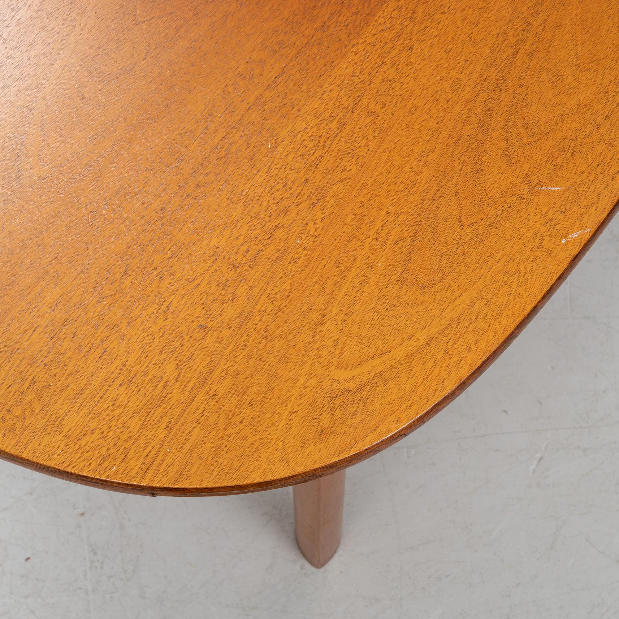 Kerstin Hörlin-Holmquist, a mahogany coffee table, end of the 20th Century.
