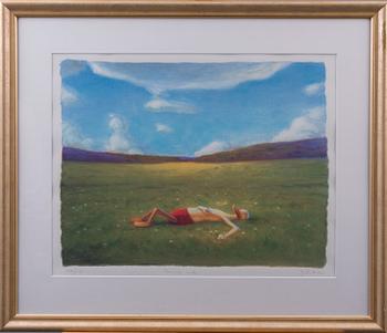 KAJ STENVALL, litografi, signerad, daterad 2001 och numrerad 178/195.