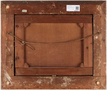 PER DANIEL HOLM, olja på duk. Sign P. Holm och daterad 18??.