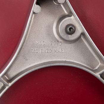 Enzo Mari, stolar, 4 st, "Tonietta", Zanotta, Italien.