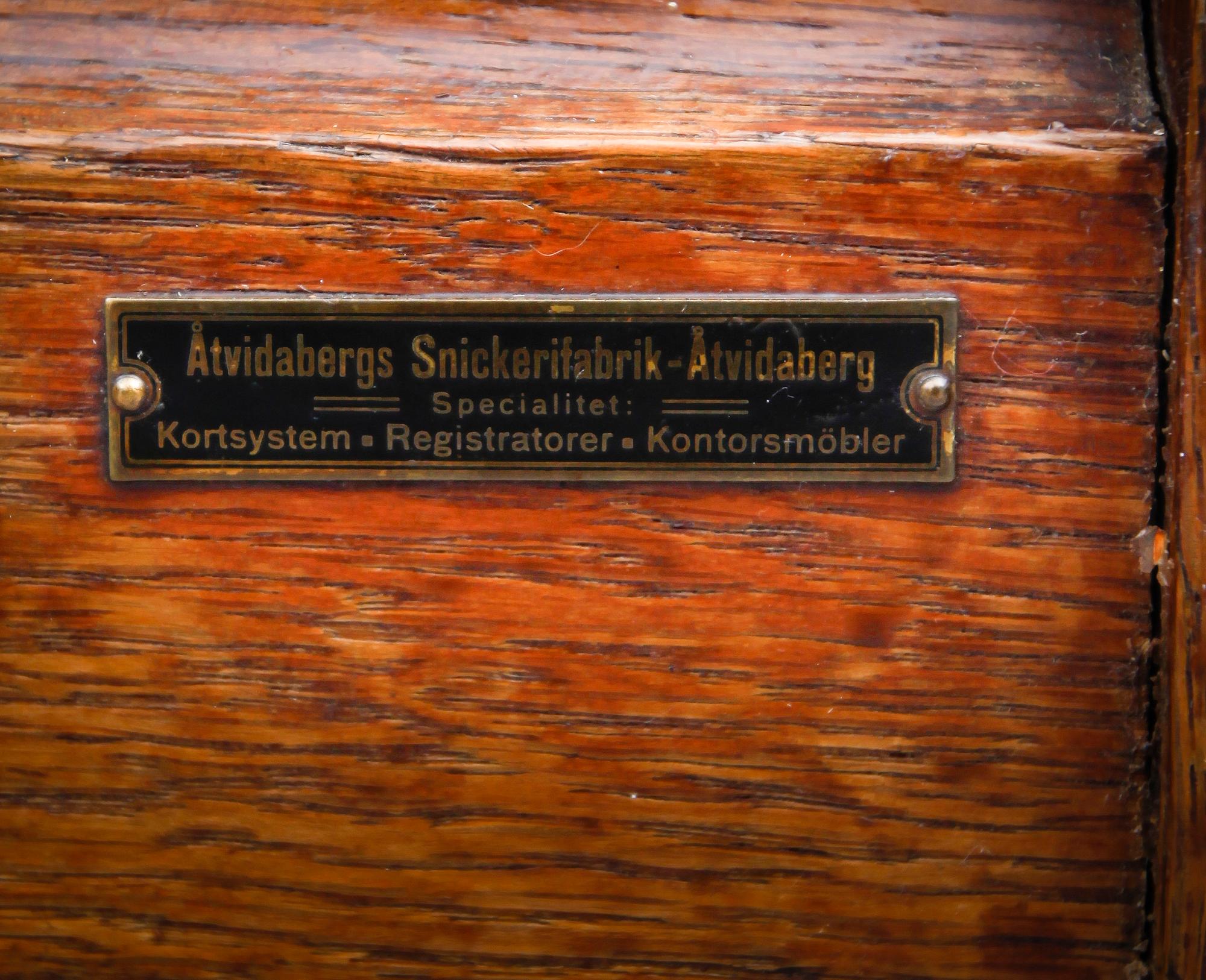 LÅDFACK, Åtvidaberg, 1900-talets första hälft.