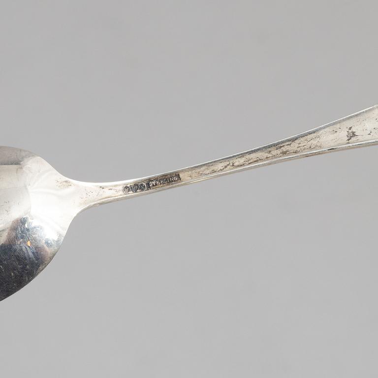 Souvenir spoons, 16 pcs, sterling silver, North America, circa first half/mid 20th Century.