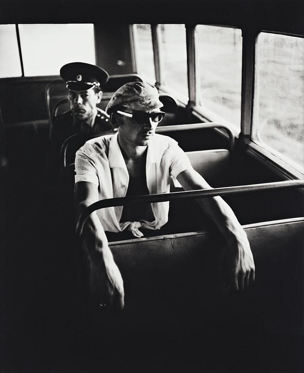 Antanas Sutkus, "A Morning Bus, Vilnius,1972".