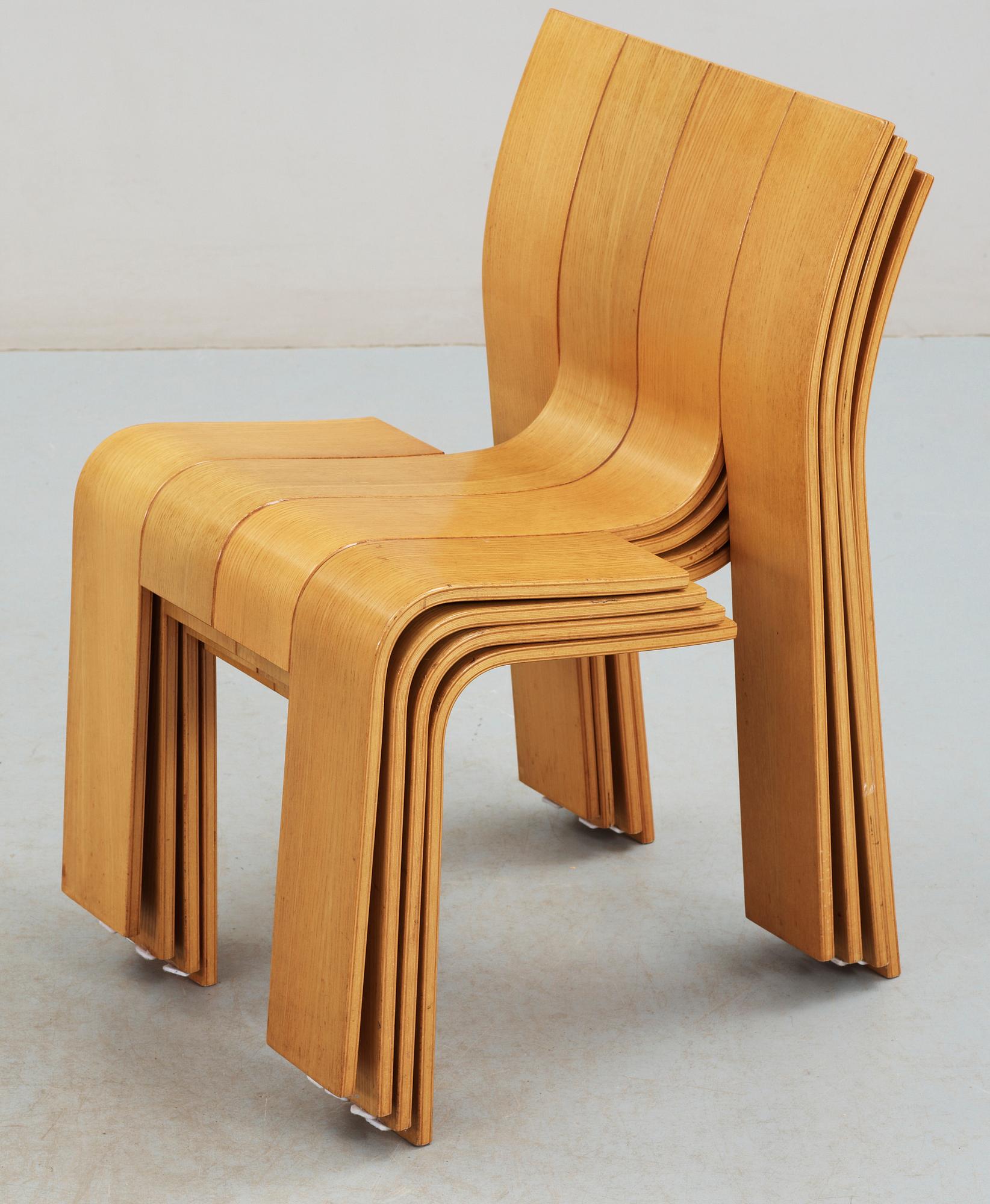 MATSALSGRUPP, 5 delar, Gijs Bakker, Castelijn. 1900-talets slut.