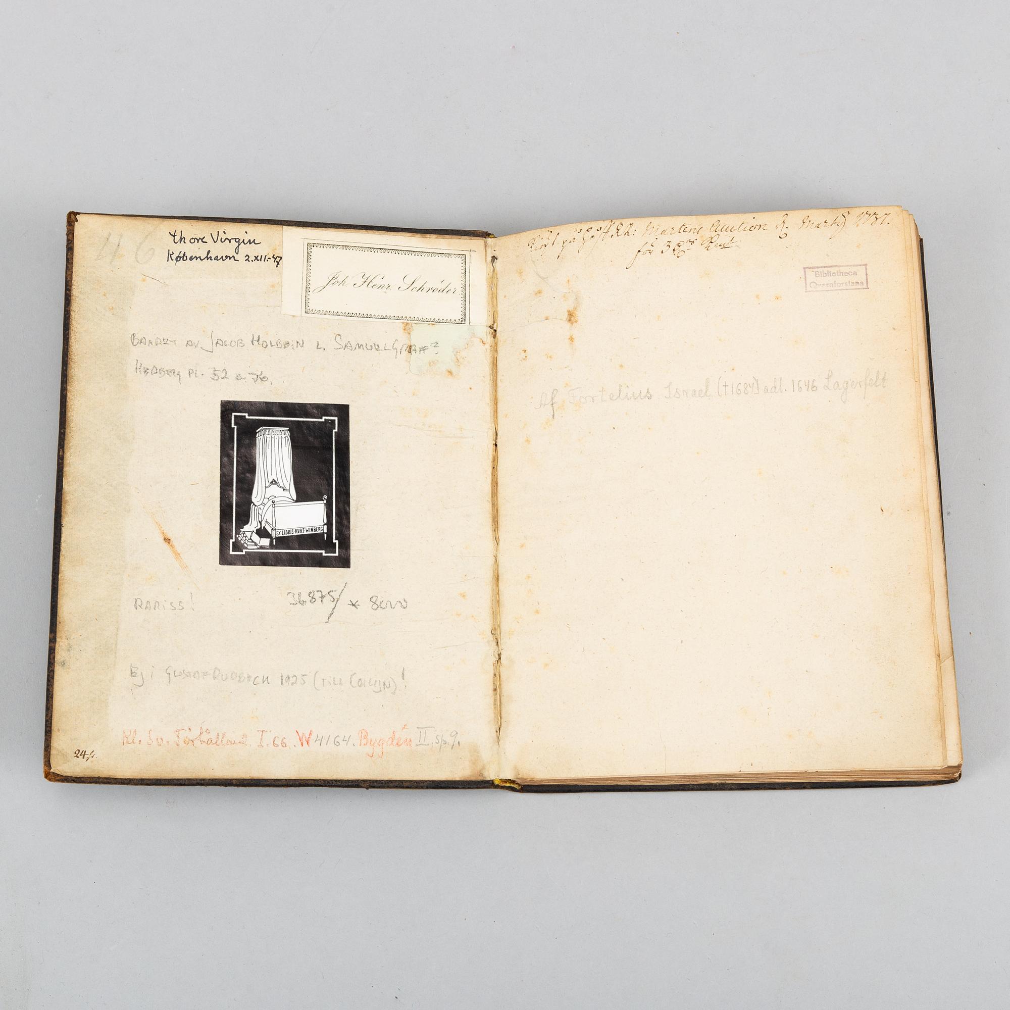 Manifestum, 1644, i samtida skinnband.