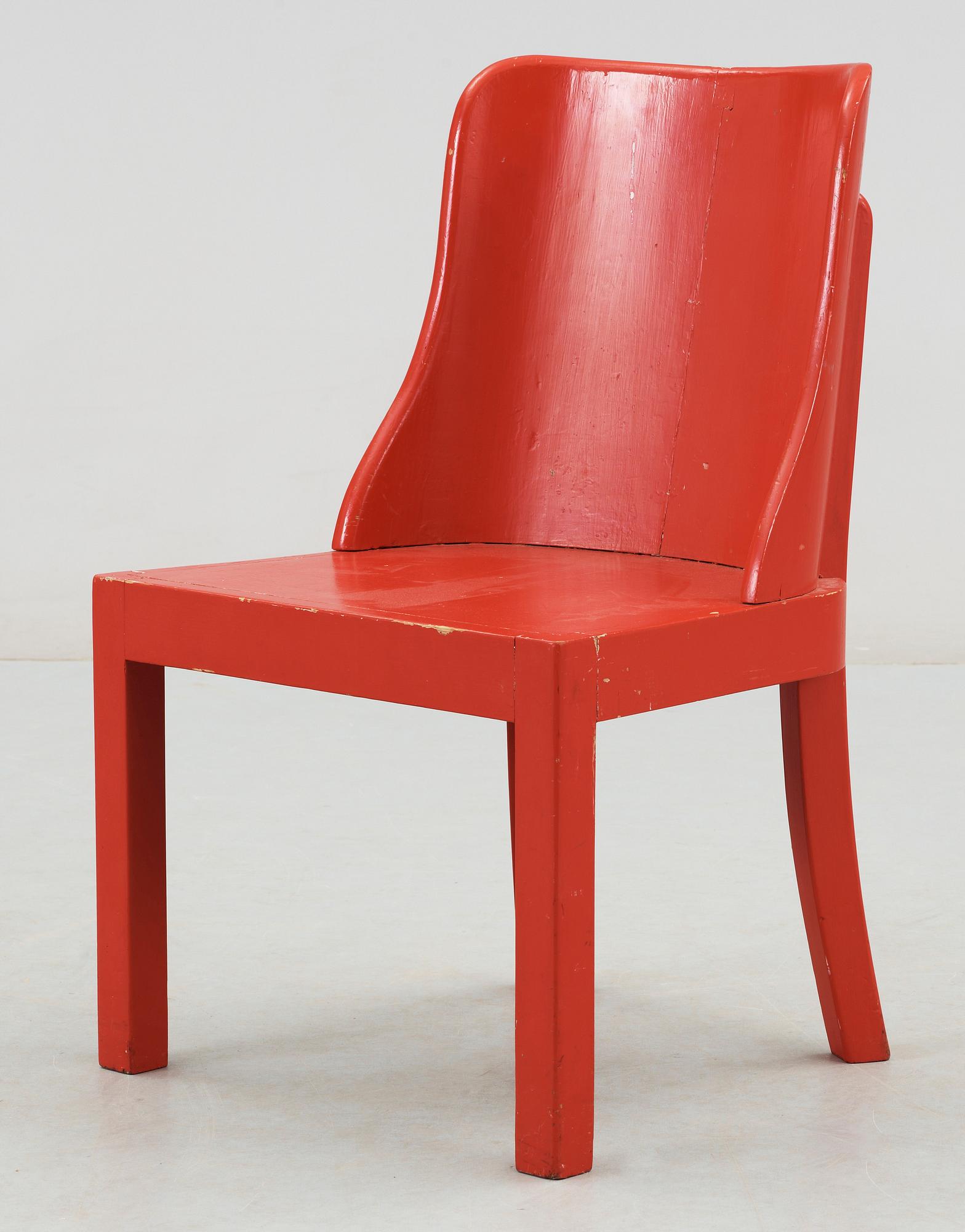 STOL, sportstugemöbel, 1900-talets första hälft.