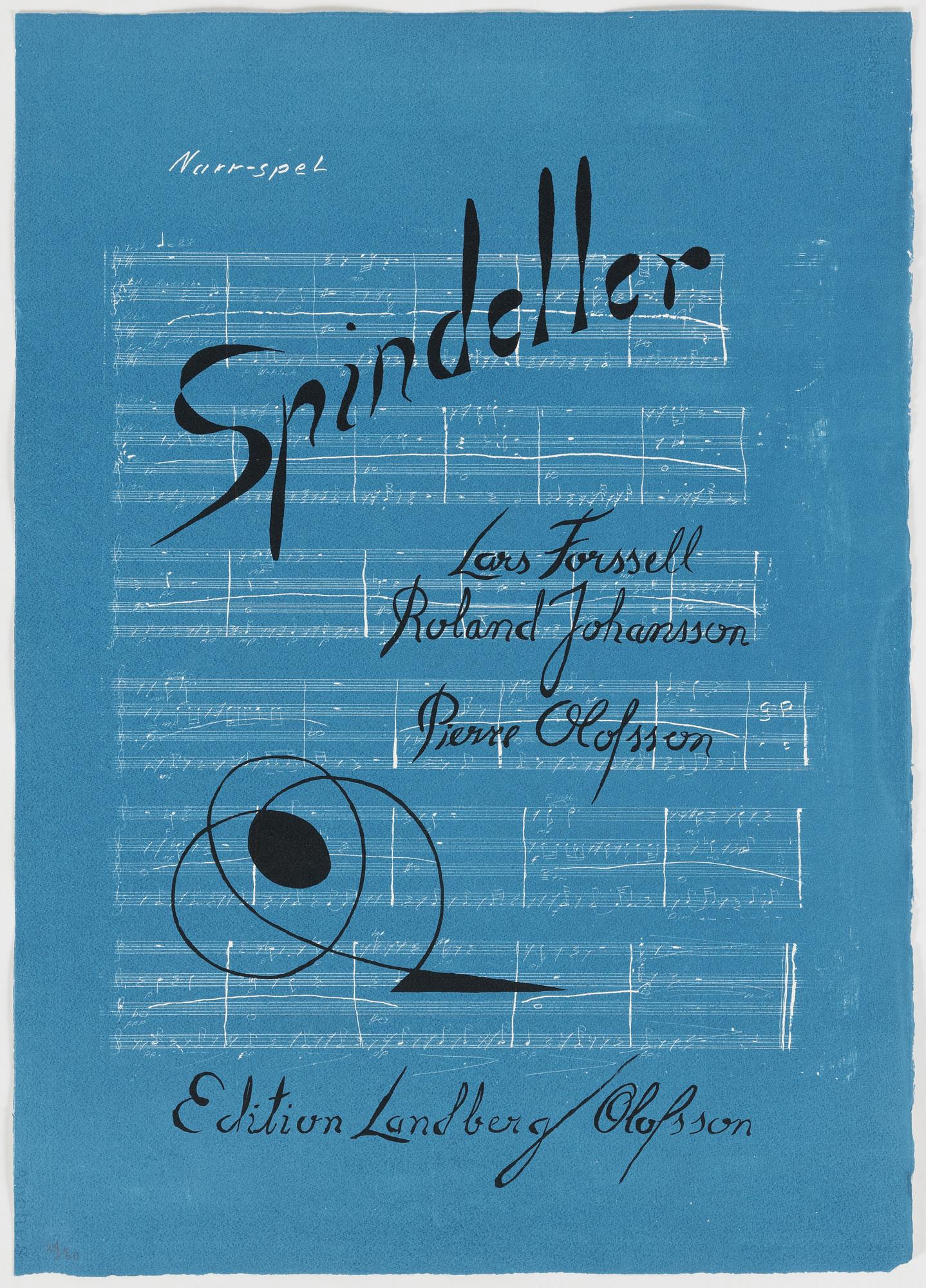 Pierre Olofsson, "Spindeller", mapp.