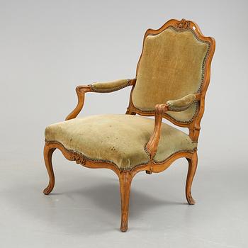 A Louis XV 18th century armchair.