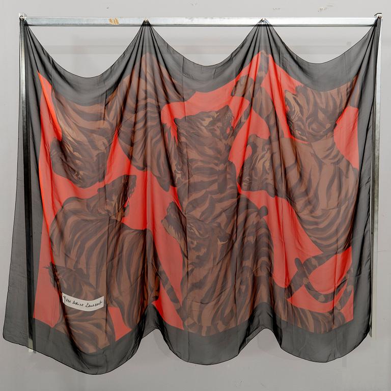 Yves Saint Laurent, Chiffon scarf.