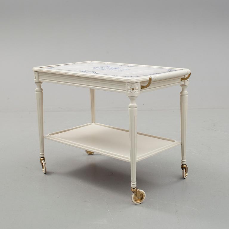 SERVERINGSVAGN, gustaviansk stil, 1900-talets andra hälft.