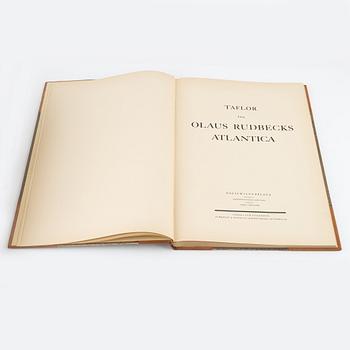 Olaus Rudbeck, Atlantica I-IV + taflor. Utgiven av Axel Nelson, numrerad bibliofilupplaga, Uppsala 1950.