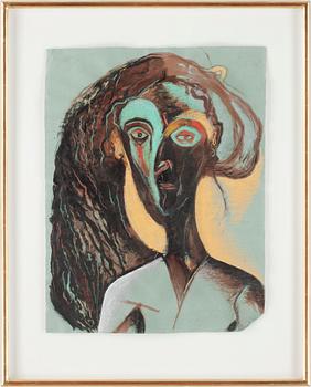 Channa Bankier · CHANNA BANKIER, blandteknik. Signerad.