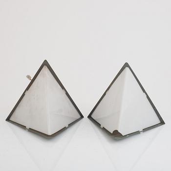 Hans-Agne Jakobsson, outdoor lighting, a pair, likely from Markaryd, second half of the 20th century.