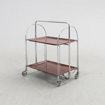 A 1960s Gerlinol  folding serving trolley.