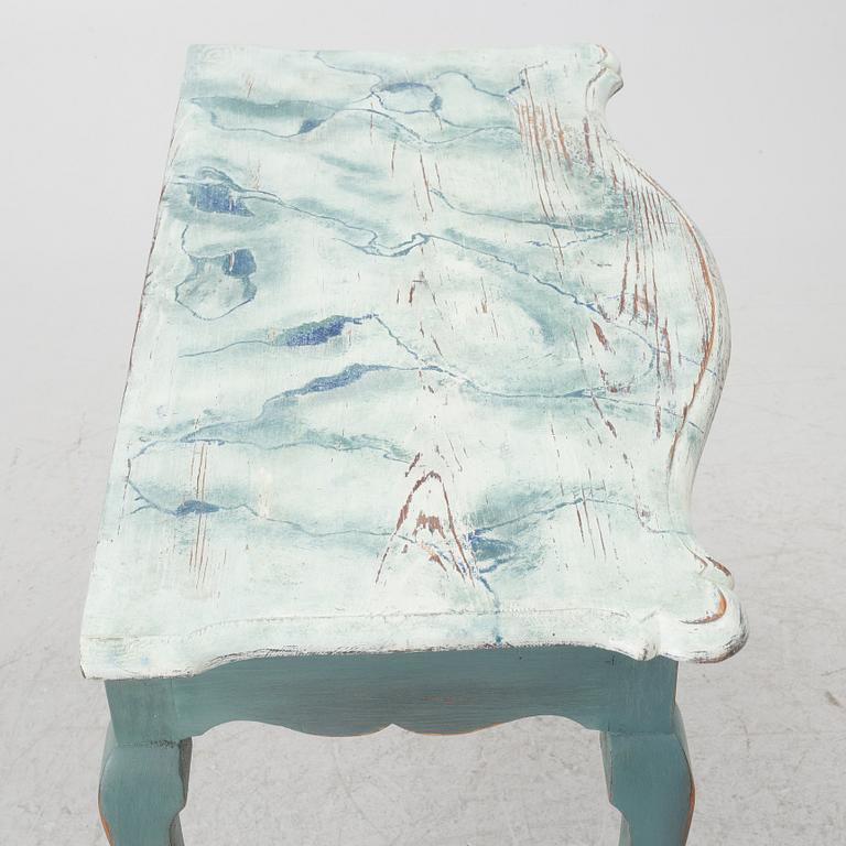 Console table, Sweden, latter part of the 18th century, Rococo.