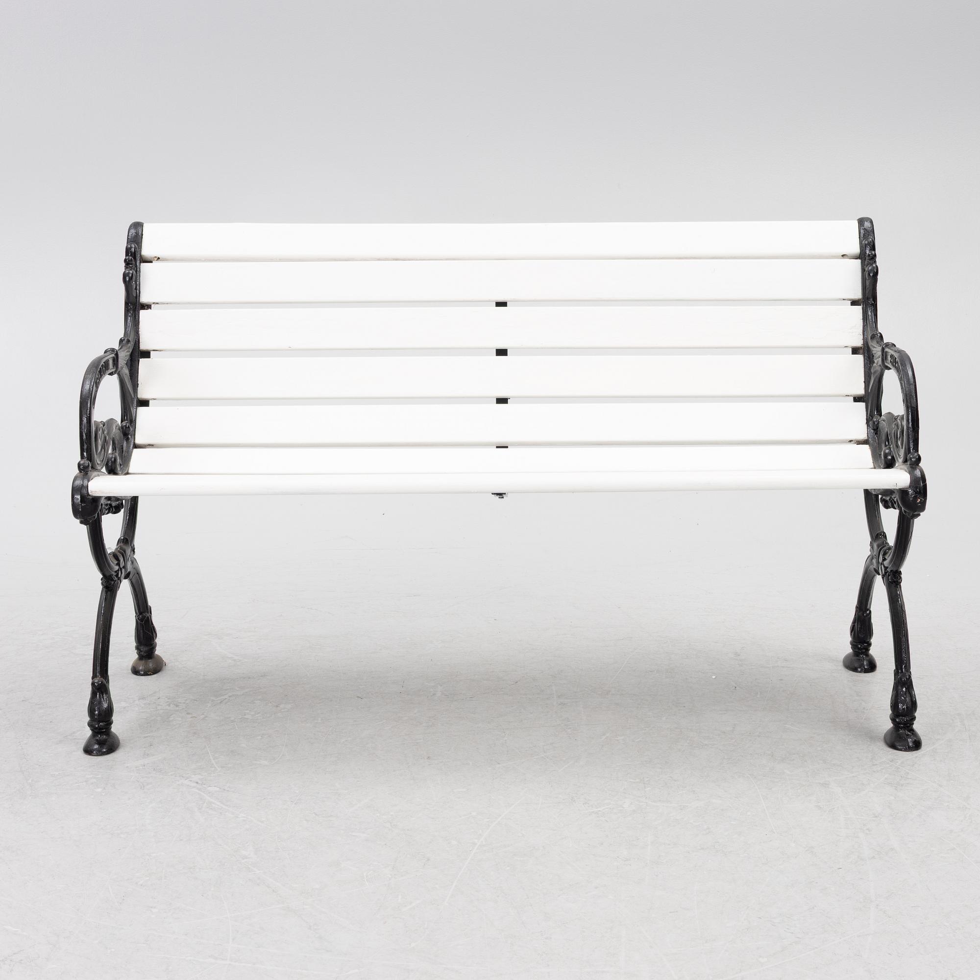 Trädgårdssoffa, Byarum, 1900-talets slut.