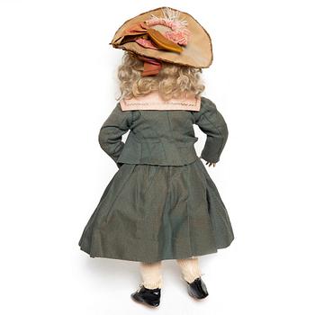 Bisque doll, Kämmer & Reinhardt, Germany, circa 1900, marked 192.