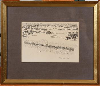 SVENSSON, ROLAND. Litografier, 3 st. Sign. o numr.